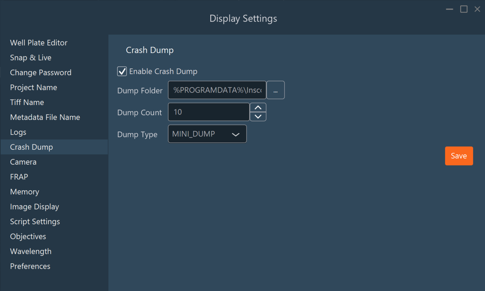 settings_crash_dump